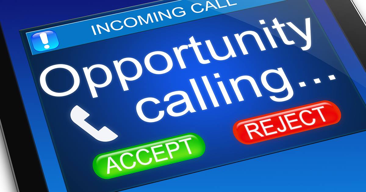 Opportunity Calling...